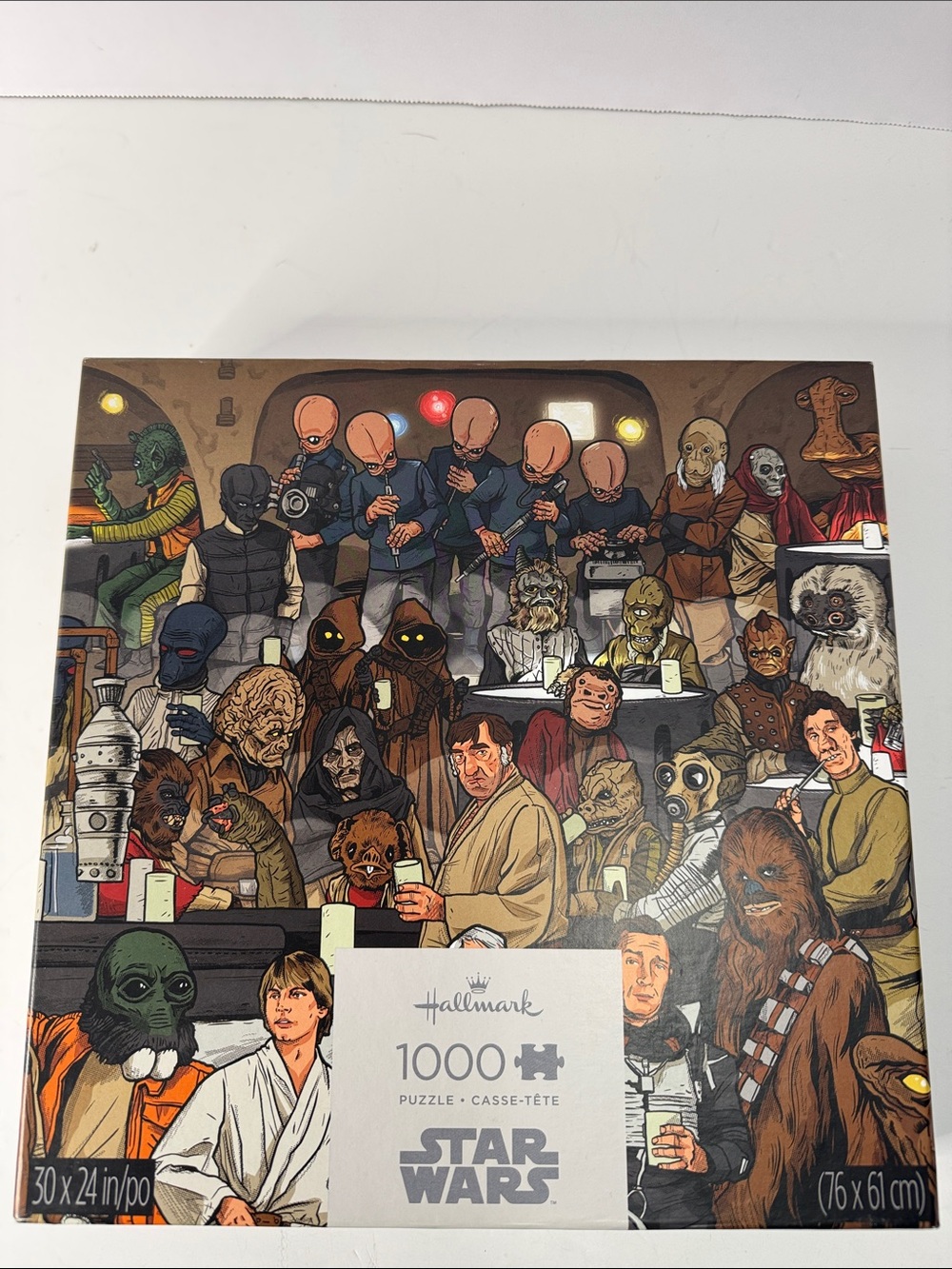 Hallmark Star Wars Mos Eisley Cantina Scene Puzzle
